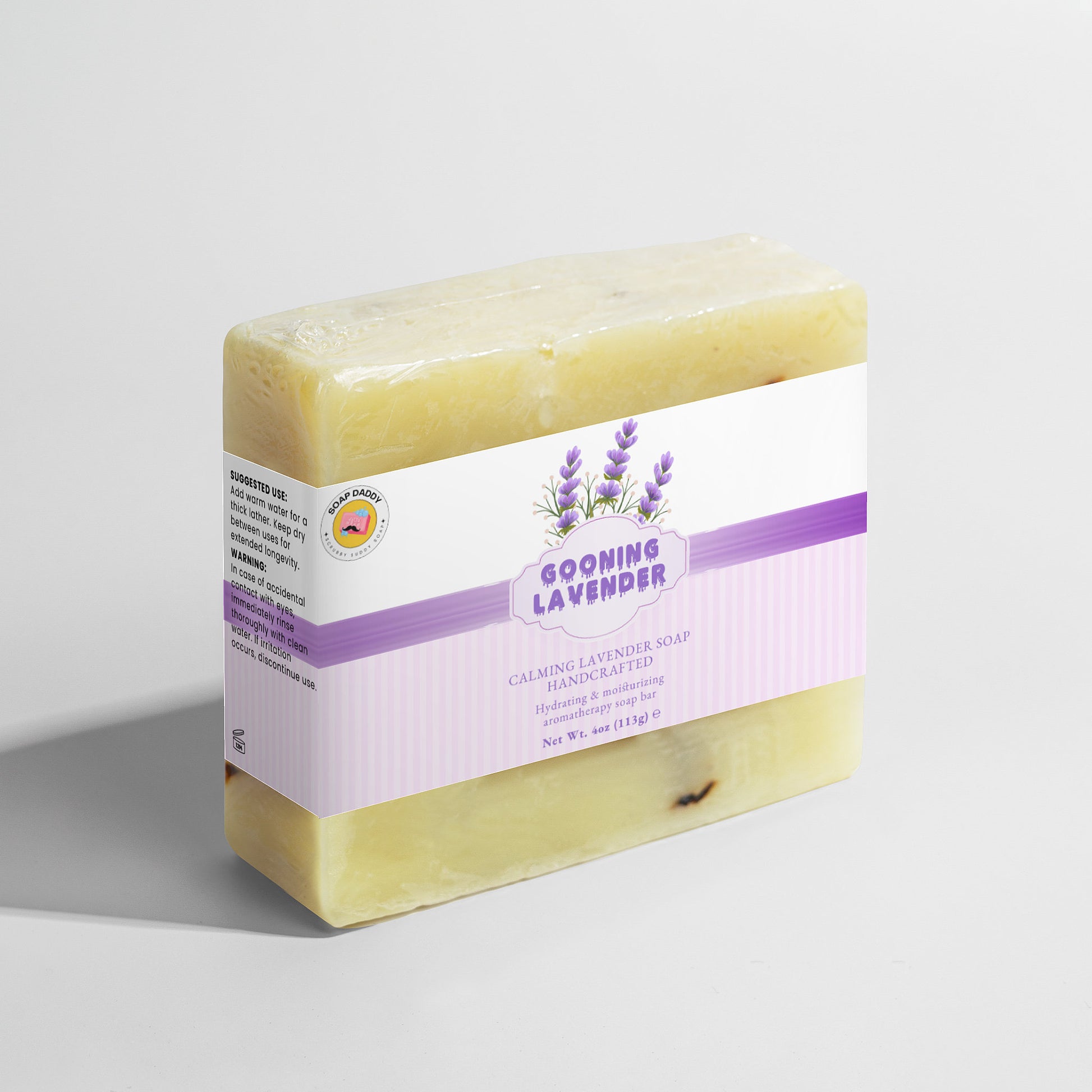 Gooning Lavender - Calming Lavender Aromatherapy Soap Bar