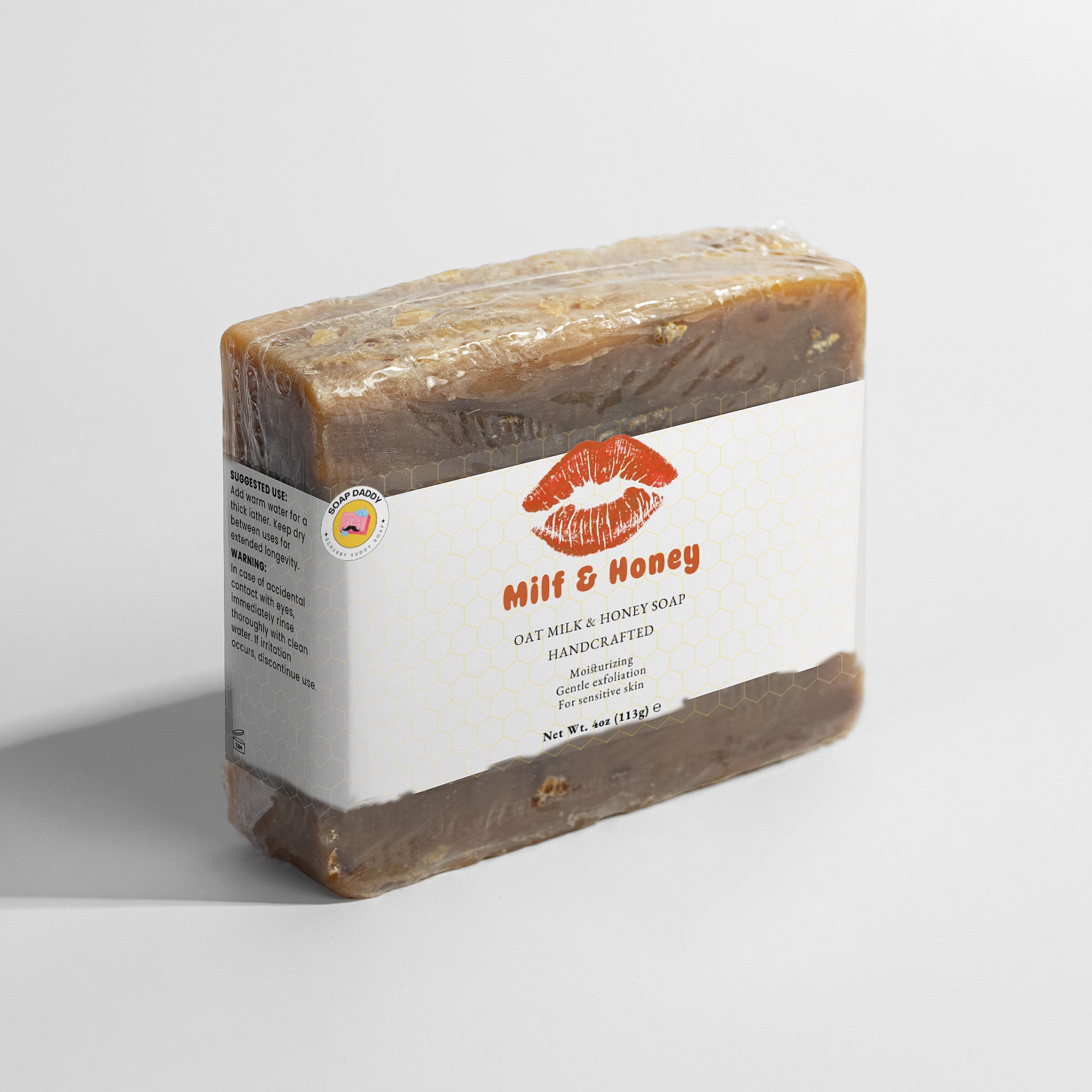 Milf & Honey - Oat Milk And Honey Soap Bar
