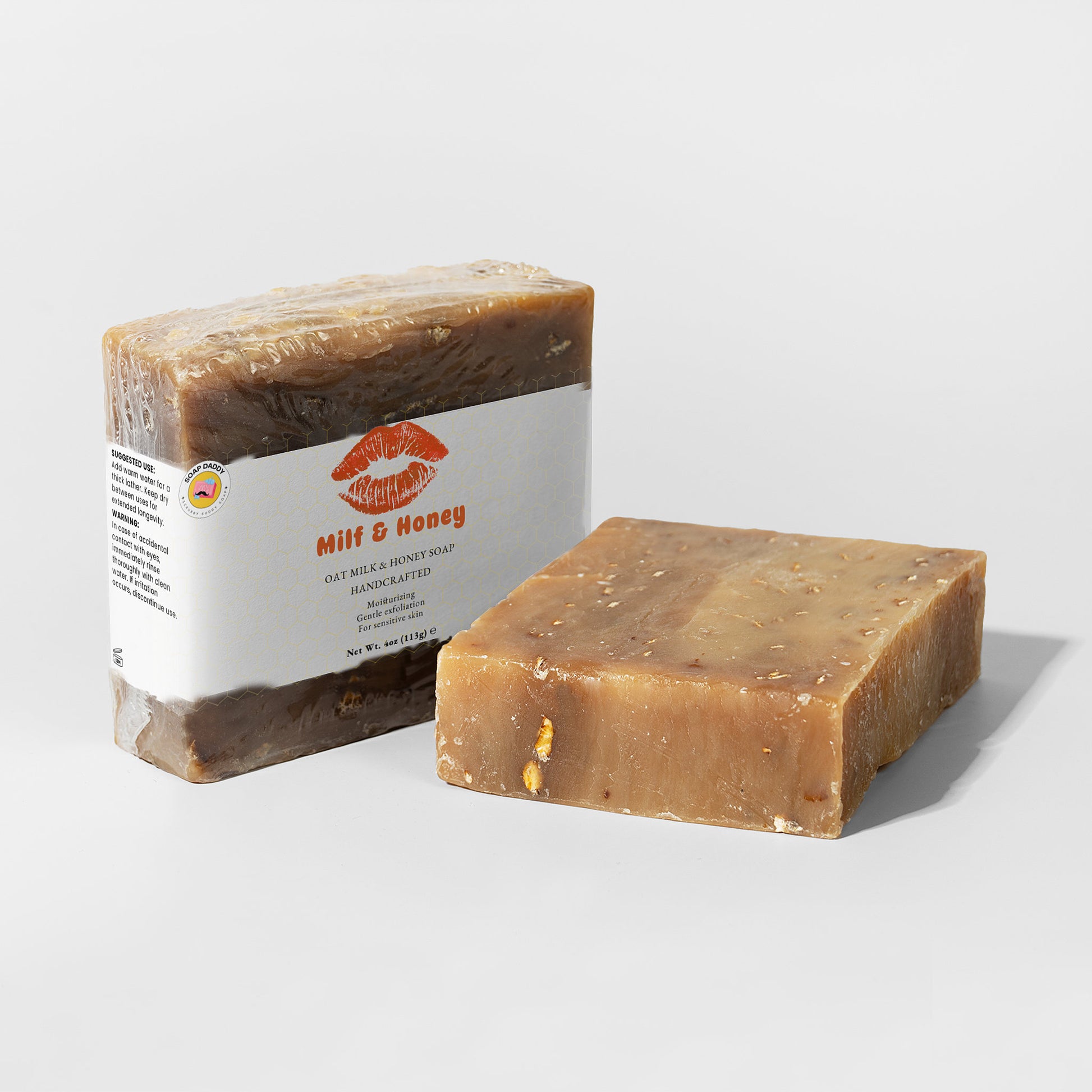 Milf & Honey - Oat Milk And Honey Soap Bar