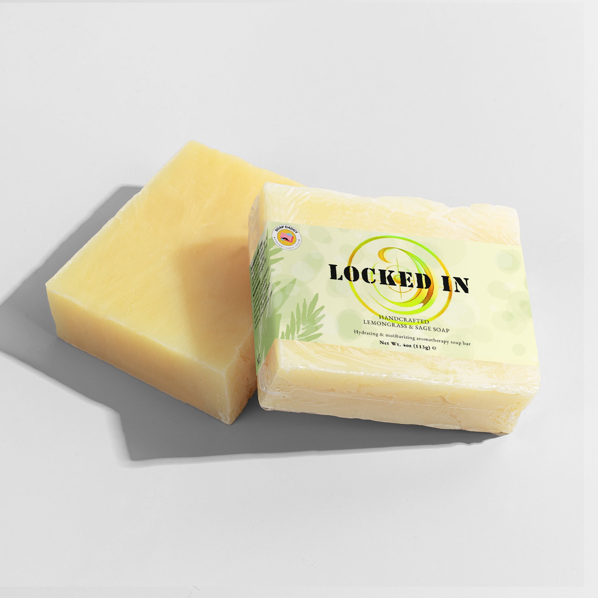 Locked In - Lemongrass And Sage Aromatherapy Soap Bar